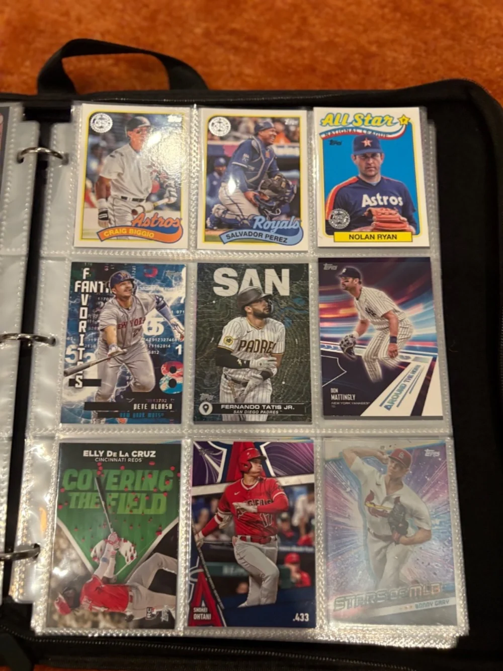 MLB baseball cards